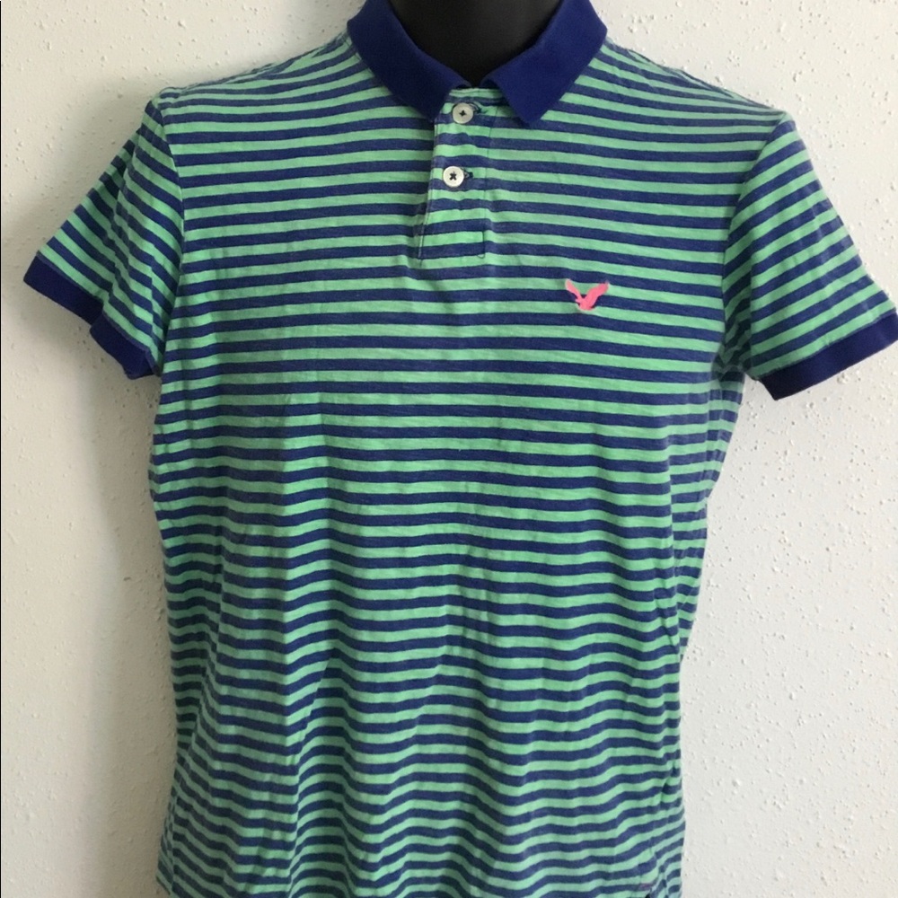 AMERICAN EAGLE POLO SHORT SLEEVES - Picture 8 of 15